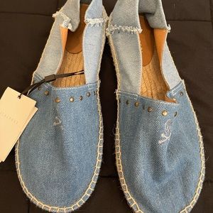 Scalpers espadrille denim shoes sz39